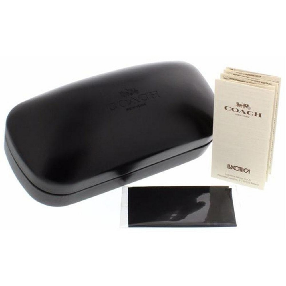 Coach Sunglasses Oxblood w/Pink/Grey Gradient Lens - Picture 6 of 6